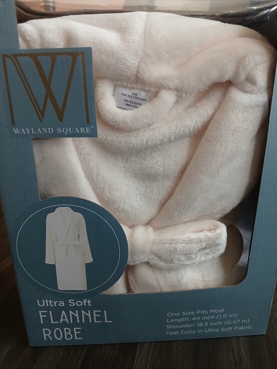 Other - Ultra Soft Flannel Robe- New In Box